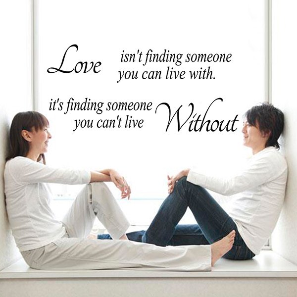 Love Proverb Wall Sticker